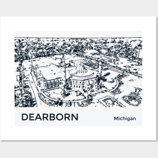 Dearborn Michigan Posters and Art